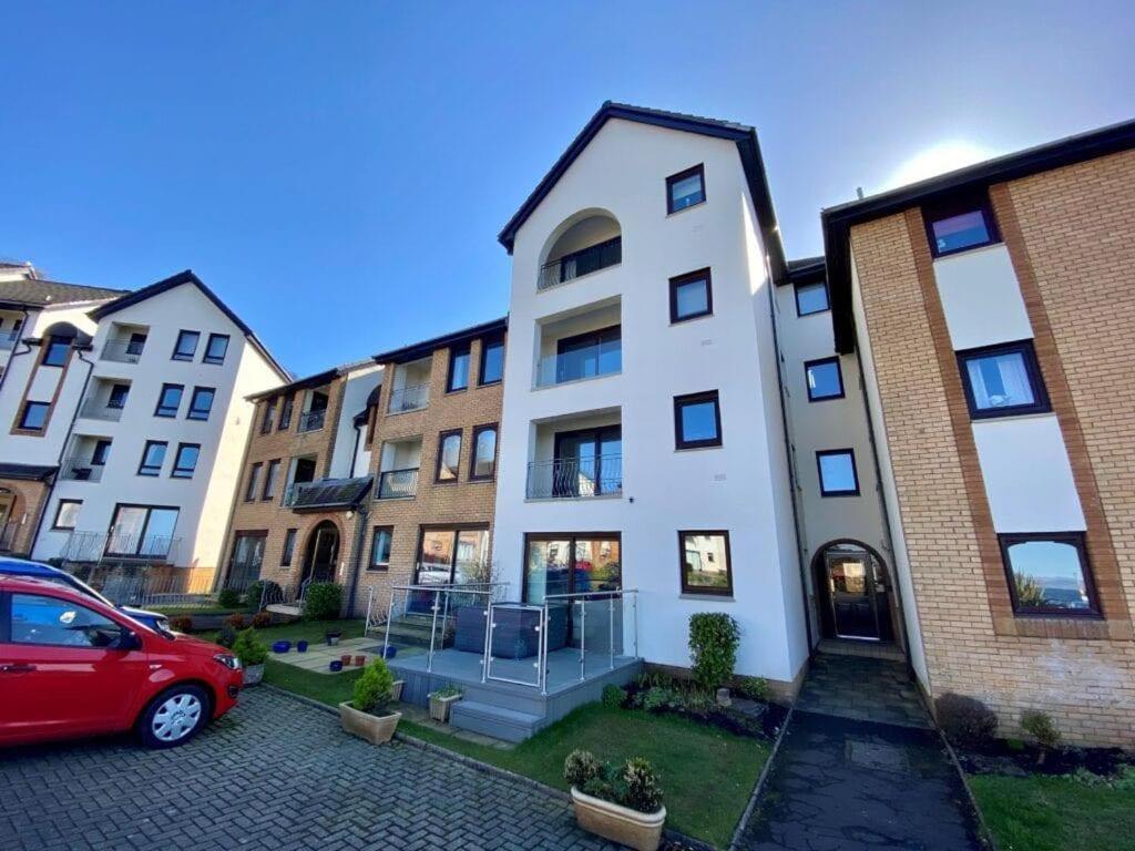 Largs Sea Front, Modern Apartment 外观 照片